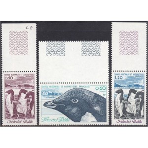 TAAF - linnud (pingviinid) 1980, puhas