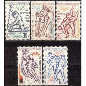 Tšehhoslovakkia - Tokyo 1964, olümpia (I), **