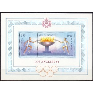 San Marino - Los Angeles 1984 olümpia, **