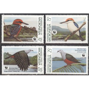 Micronesia - linnud WWF 1990, **