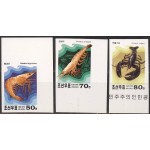 Põhja-Korea - mereloomad, krabid 1999, **