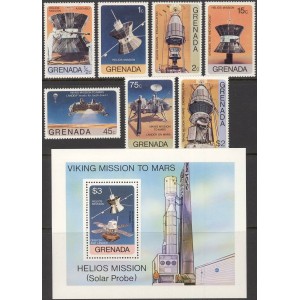 Grenada - Viking-Helios, kosmos 1976, **