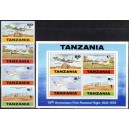 Tansaania - lennukid 1978, **