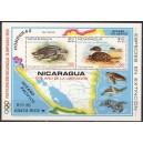 Nicaragua - Moskva 1980, kilpkonnad, **