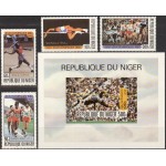 Niger - Moskva 1980 olümpia, ületrükk **