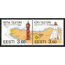 Eesti - 2000, Ristna ja Kõpu tuletorn , **