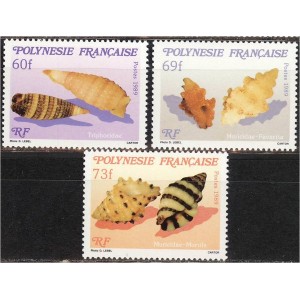 Prantsuse Polüneesia - merekarbid 1989, **