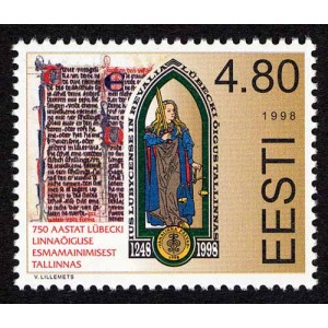 Eesti - 1998 750 a Lübecki linnaõigust, **