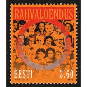 Eesti - 2000 Rahvaloendus, **