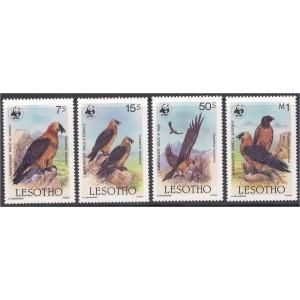 Lesotho - linnud WWF 1986, **