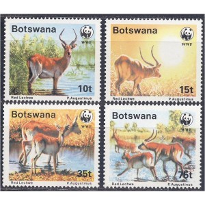 Botswana - loomad WWF 1988, **