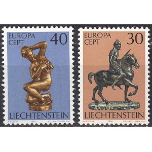 Liechtenstein - Europa, skulptuurid 1974, **