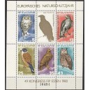 Bulgaaria - linnud 1980, MNH poogen