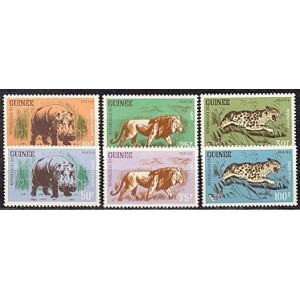 Guinee - loomad 1962, MNH