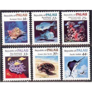 Palau - merefauna, kalad 1985, **