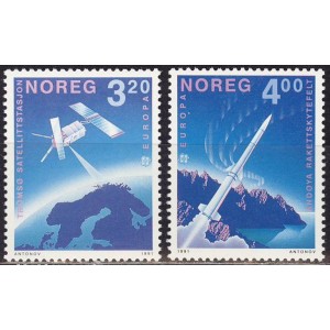 Norra - Europa, kosmos 1991, **