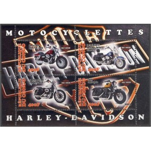 Kongo - mootorrattad, Harley Davidson 2013, **