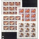 Jugoslaavia - liblikad 1986, väikepoognad **
