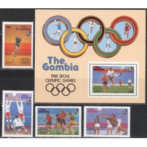 Gambia - Seoul 1988 olümpia (I), **
