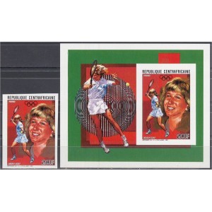 Kesk-Aafrika Vabariik - tennis, S. Graf 1988, **
