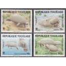 Togo - Fauna WWF, loomad 1984, **