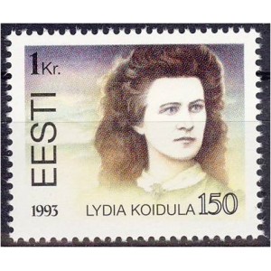 Eesti - 1993 150 a. Koidula sünnist, **