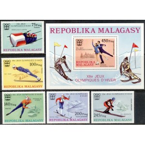 Madagaskar - Innsbruck 1976 olümpia, **
