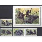 Rwanda - gorillad WWF 1985, **