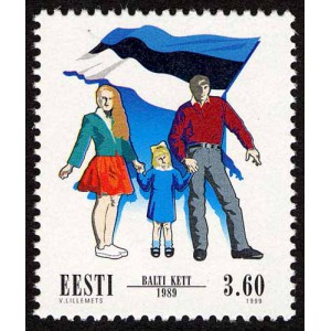 Eesti - 1999 10 aastat Balti ketist, **