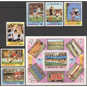 Libeeria - Jalgpalli MM, Argentiina 1978, **