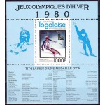 Togo - Lake Placid 1980 olümpiavõitjad, plokid **