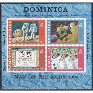 Dominica - Apollo 11, kosmos 1970, **