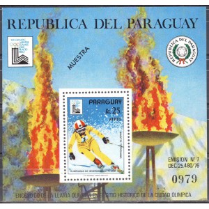 Paraguay - Lake Placid 1980 olümpia I, **