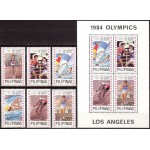 Filipiinid - Los Angeles 1984 olümpia, **