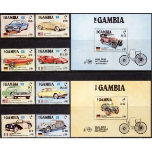 Gambia - autod 1986, **