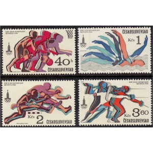 Tšehhoslovakkia - Moskva 1980 olümpia, **
