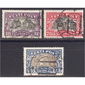 Eesti 1924/27, "Estonia" ja "Vanemuine" (I), temp.
